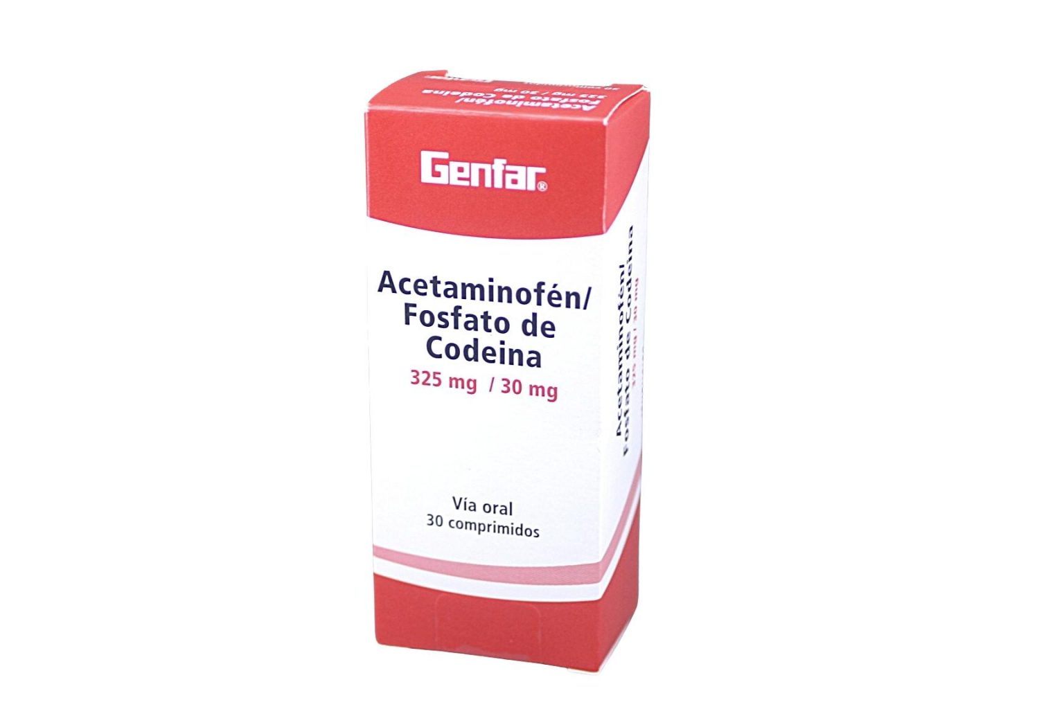 Acetamin Codeina MK 325 30 Mg 30 Tabl Uroccidente