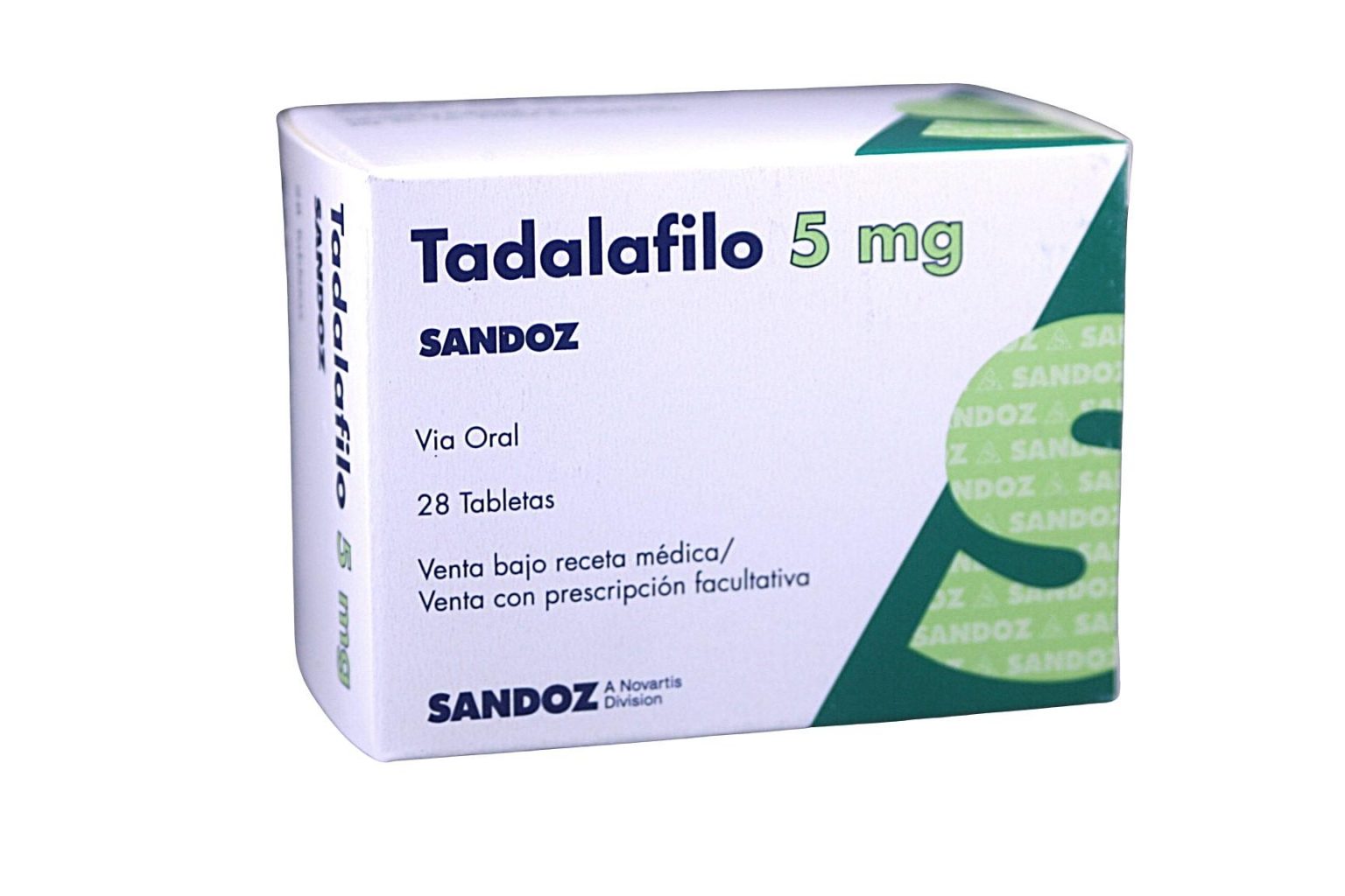 Tadalafilo 5 Mg 28 Tabl SANDOZ Uroccidente