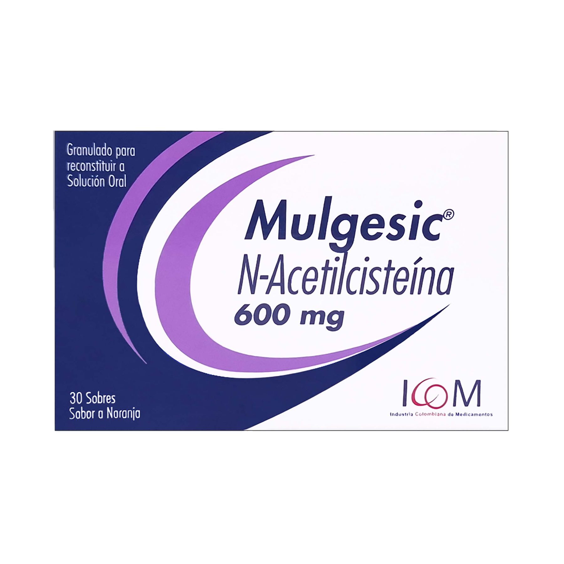 Mulgesic 600 mg * 30 sobres