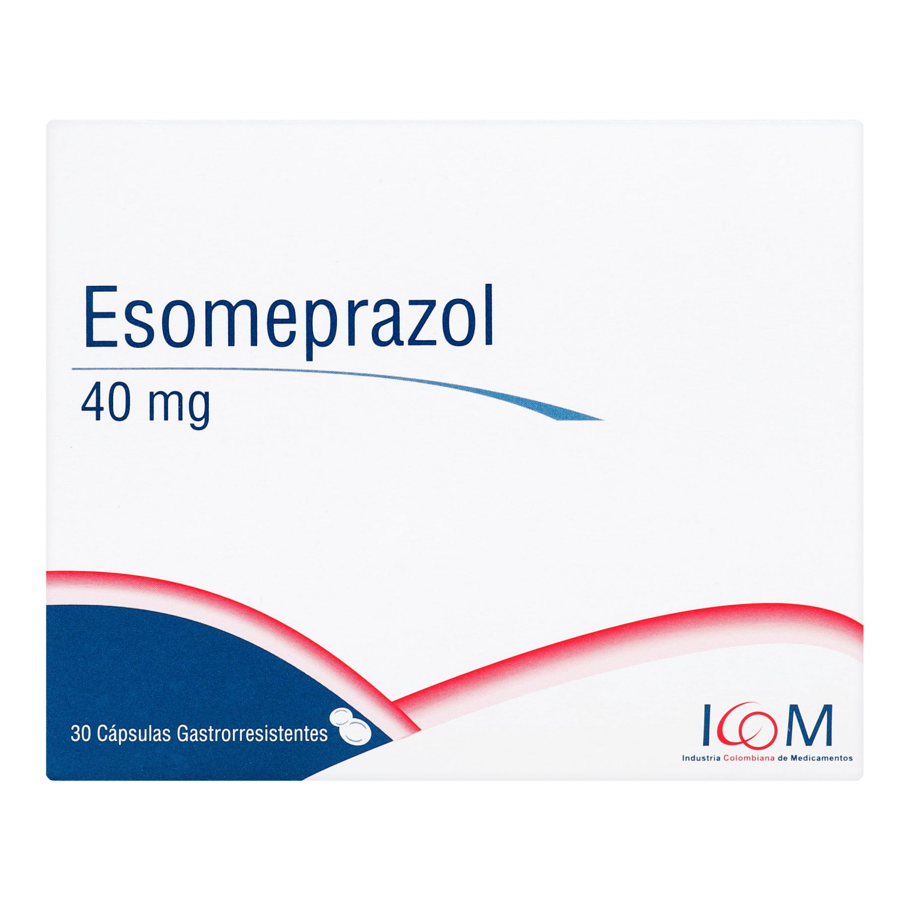 Esomeprazol 40 mg * 30 caps. ICOM