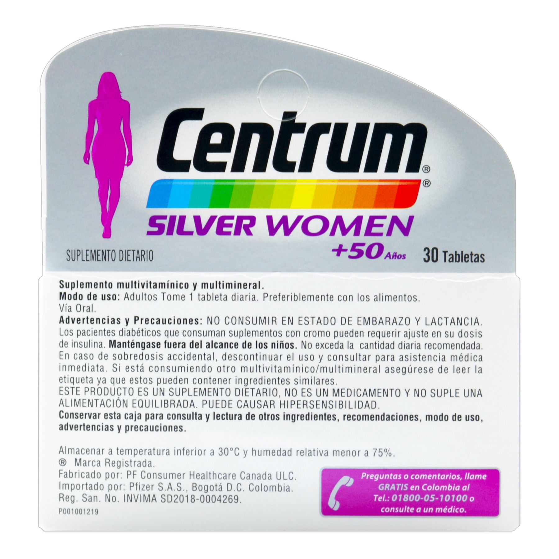 Centrum Silver Women +50 * 30 tabl.