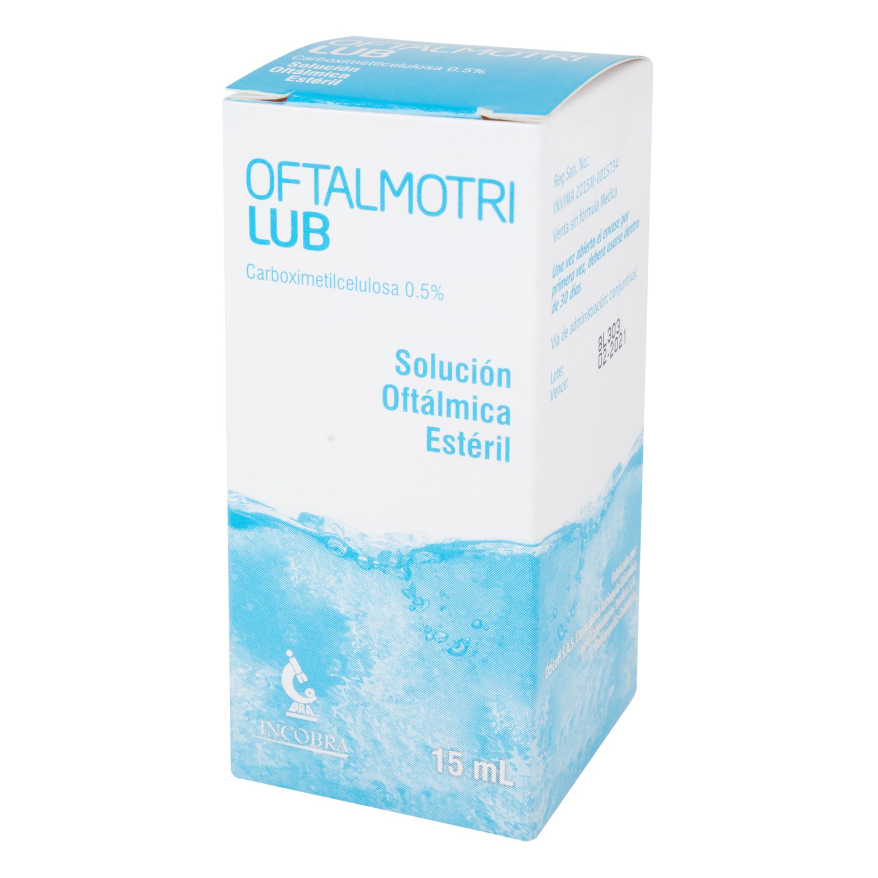 Oftalmotri Lub soluc. oftalmic. * 15 mL