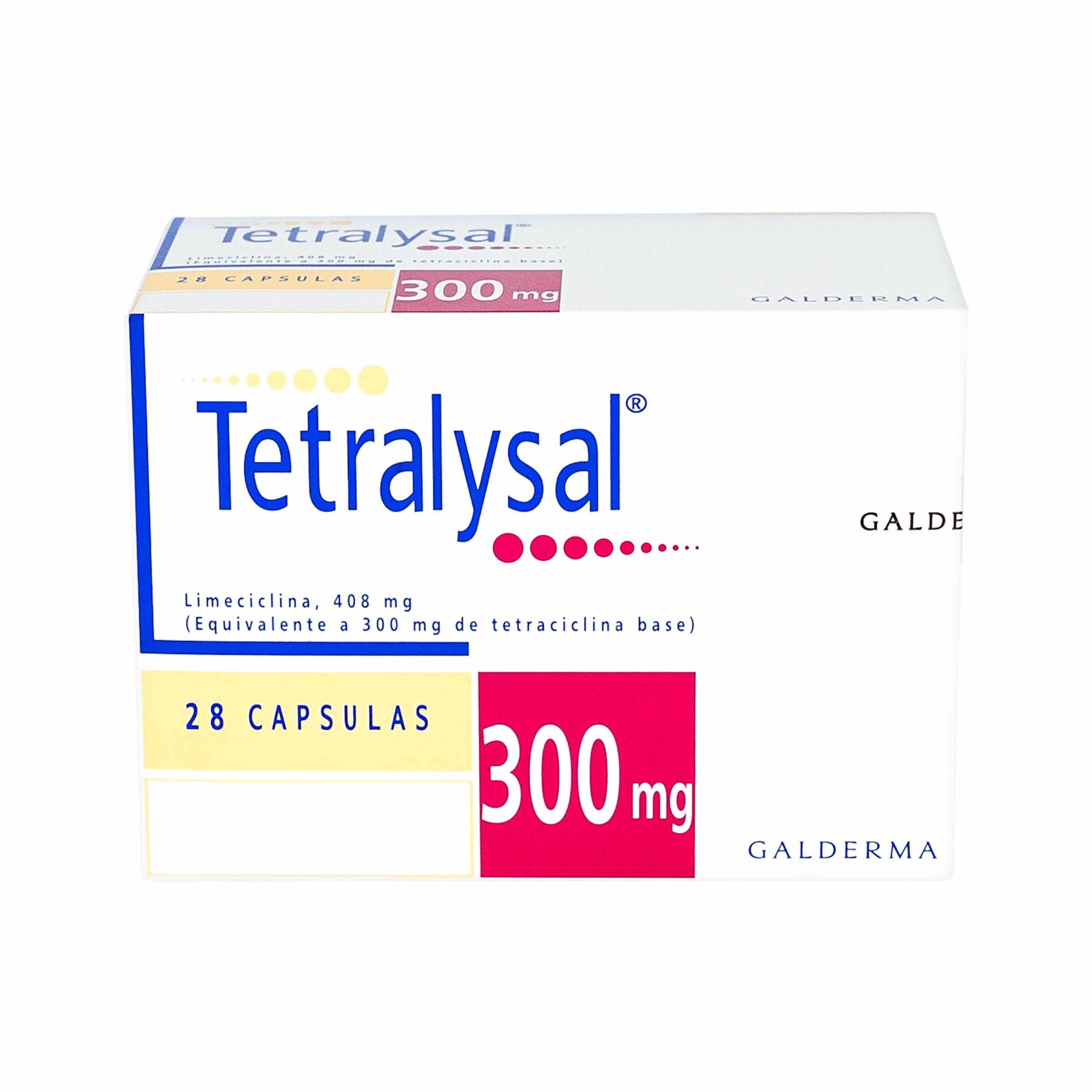 Tetralysal 300 mg * 28 caps.
