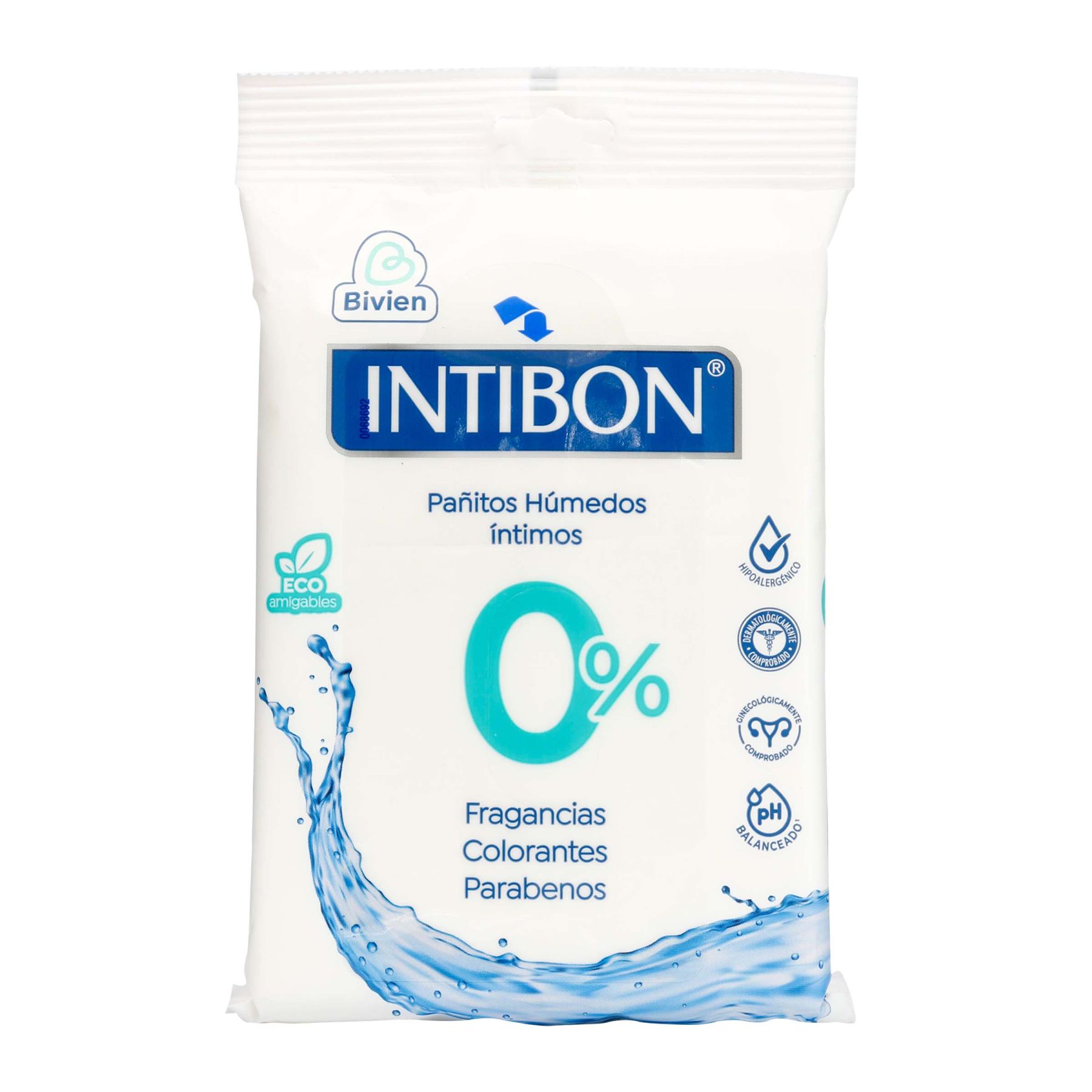 Intibon panitos humedos intimos * 24 unds.
