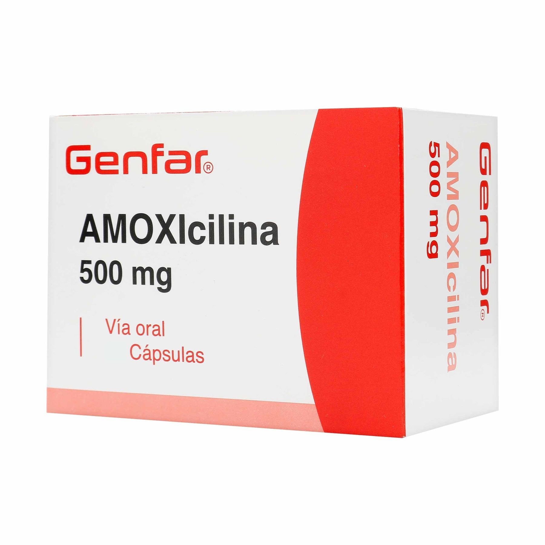 Amoxicilina GF 500 mg * 10 caps.