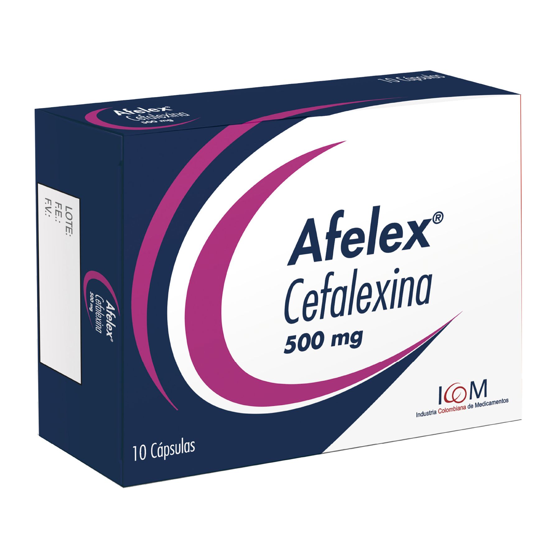 Afelex 500 mg * 10 caps. ICOM