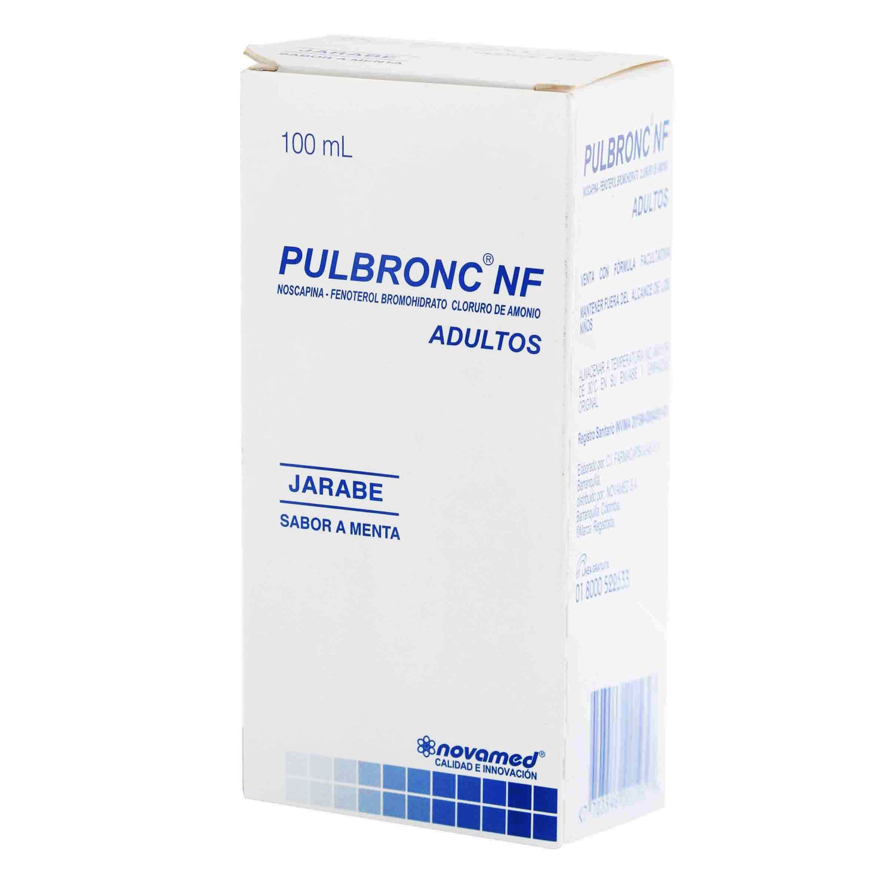 Pulbronc NF adultos jarabe * 100 mL