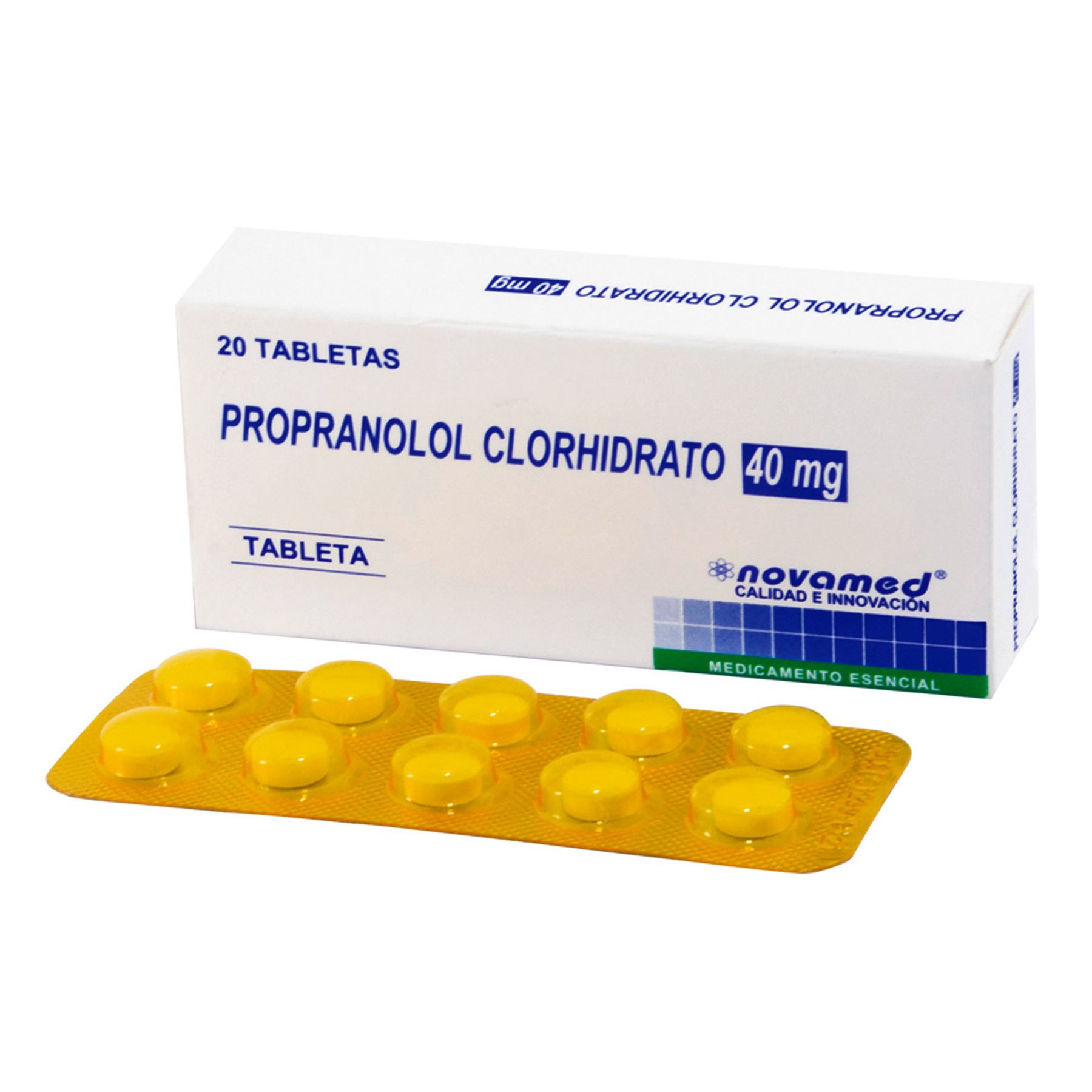 Propranolol 40 mg * 20 tabl. NV