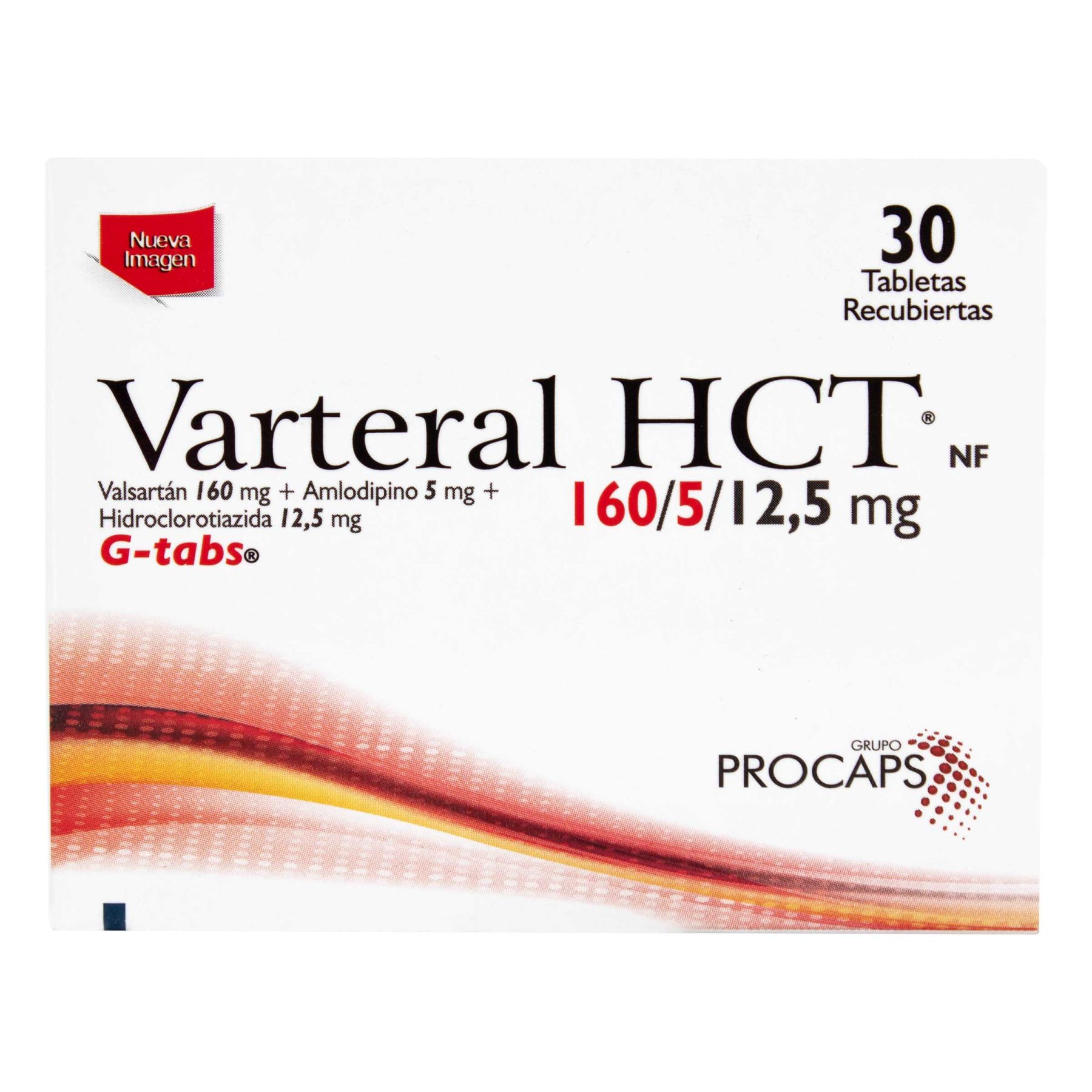 Varteral HCT 160/5/12.5 mg * 30 tabl.
