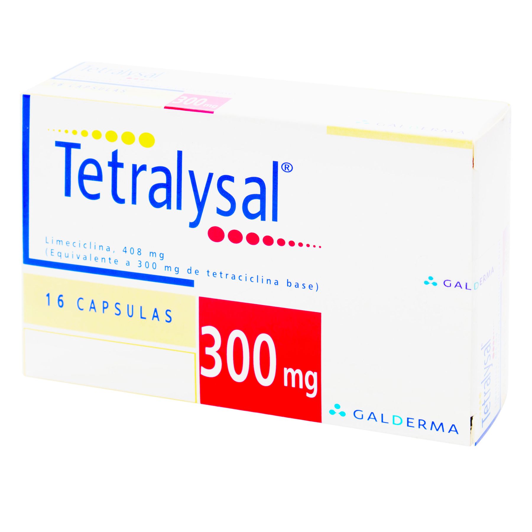 Tetralysal 300 mg * 16 caps.