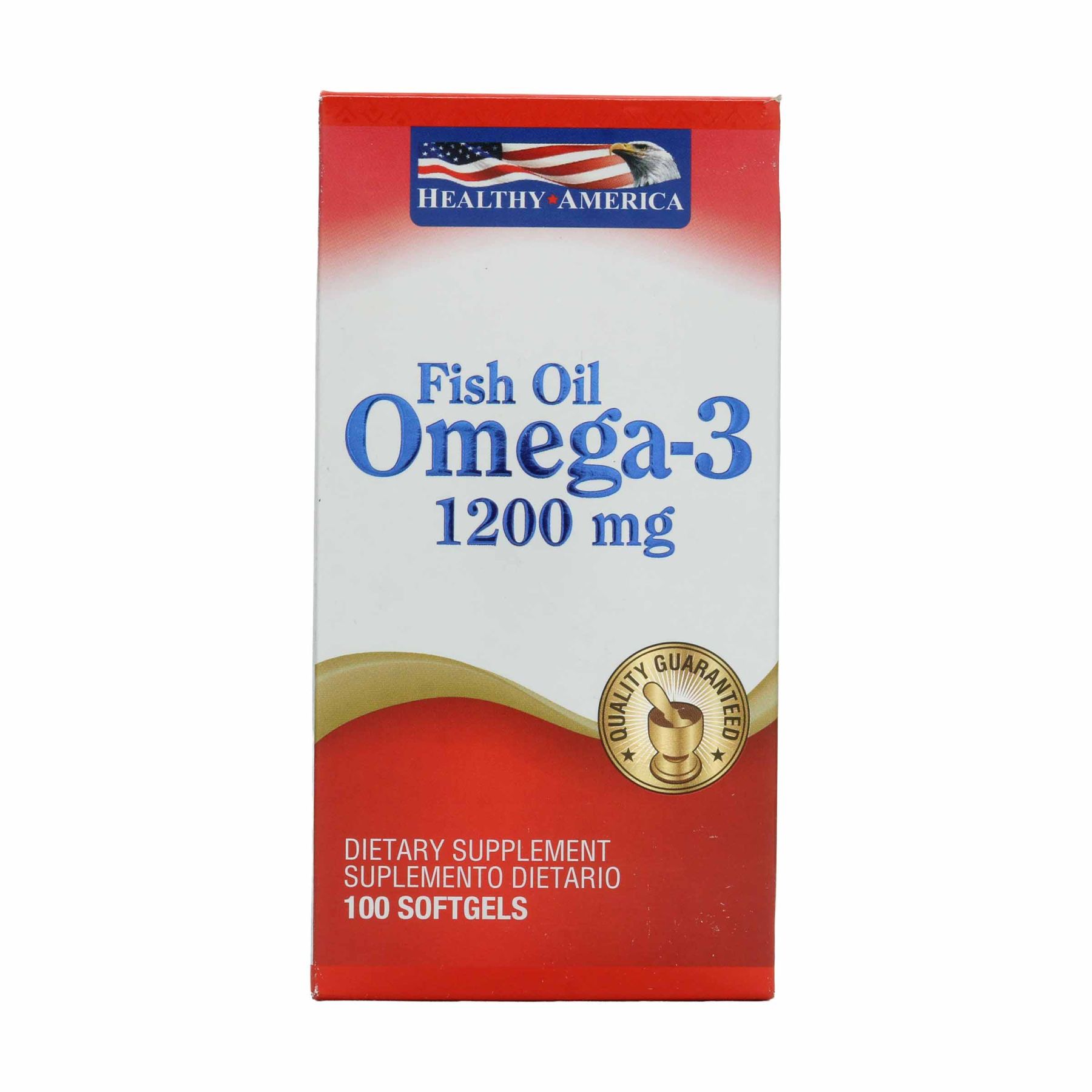 Omega 3 - 1200 mg * 100 softgels HEALTHY