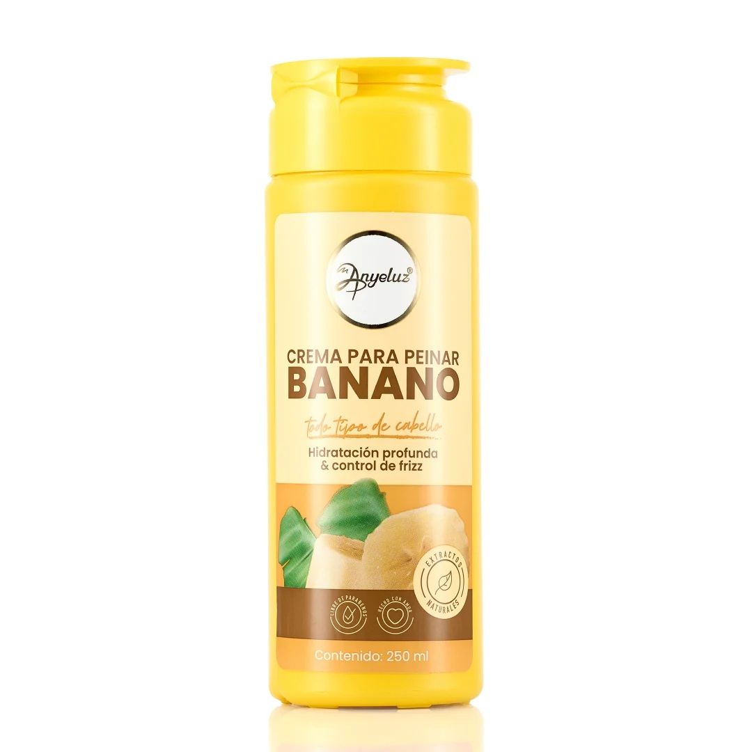 Anyeluz Crema Peinar Banano * 250 mL