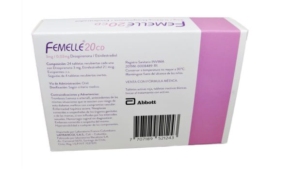 Femelle 20 CD * 28 tabl. ABBOTT