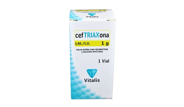 Ceftriaxona 1 gr. I.M. - I.V.