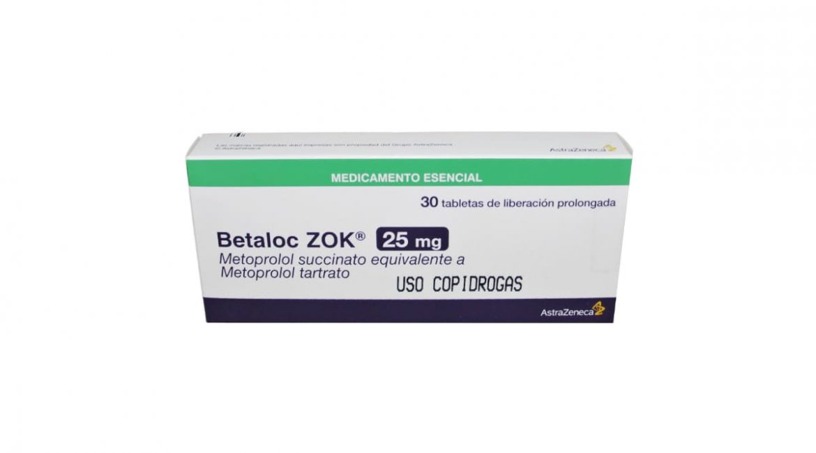 Betaloc ZOK 25 mg * 30 tabl.