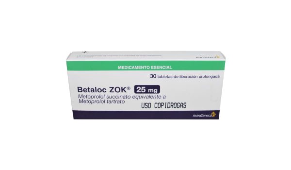 Betaloc ZOK 25 mg * 30 tabl.