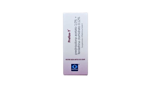 Prefox-T gotas oftalm. * 5 mL