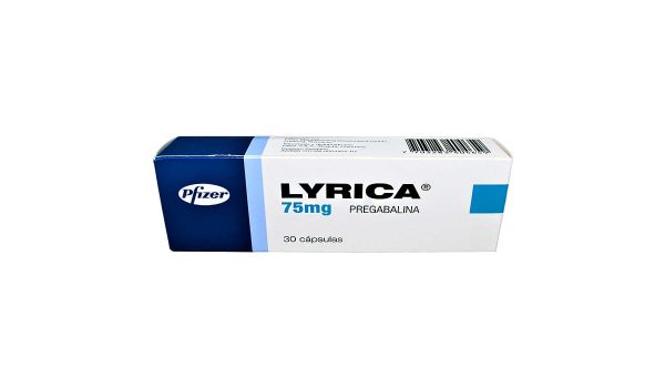 Lyrica 75 mg * 30 caps.