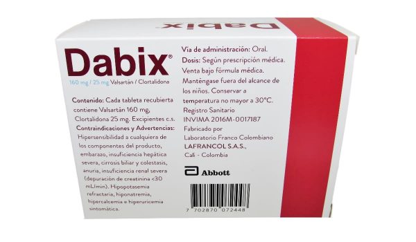 Dabix 160/25 mg * 30 tabl. - Imagen 2