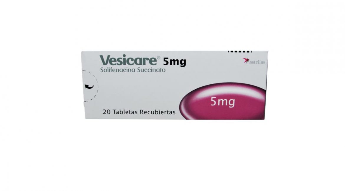 Vesicare 5 mg * 20 tabl. recub.
