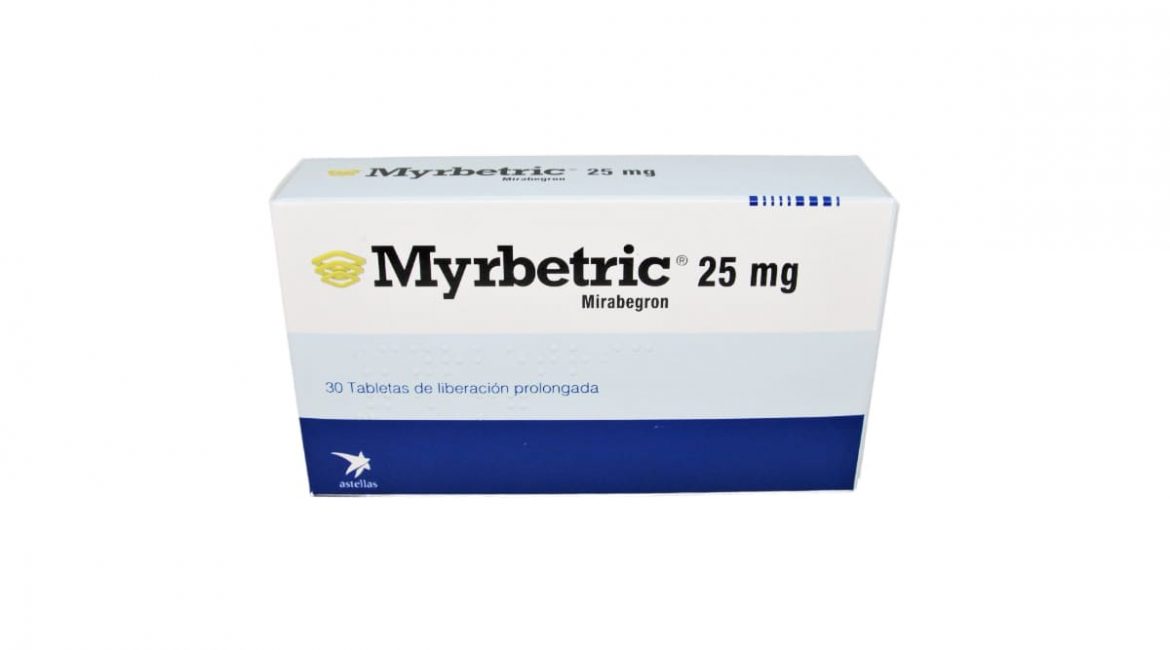 Myrbetric 25 mg * 30 tabl.