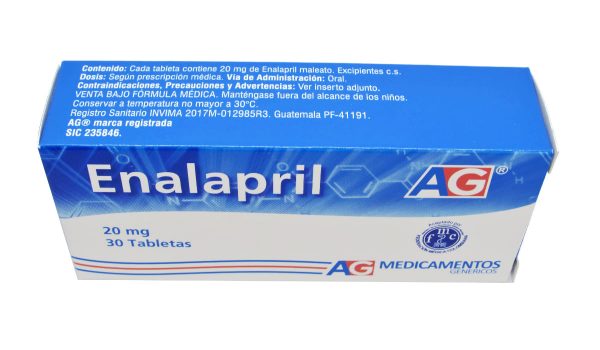 Enalapril MK 20 mg * 30 tabl. - Imagen 2