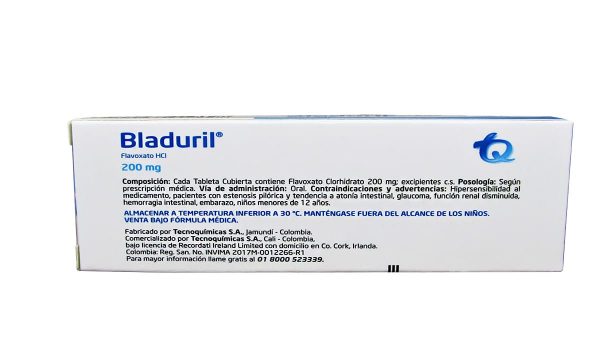 Bladuril 200 mg * 10 tabl. - Imagen 2