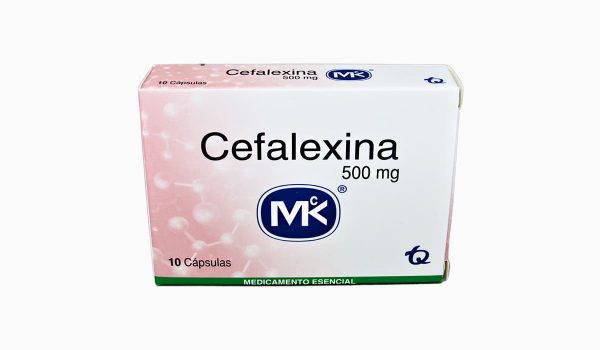 Cefalexina MK 500 mg * 10 caps.