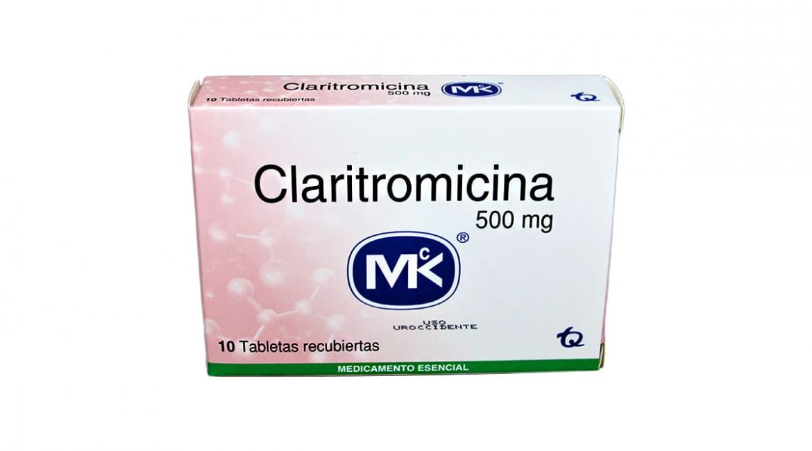Claritromicina 500 mg * 10 tabl. PC