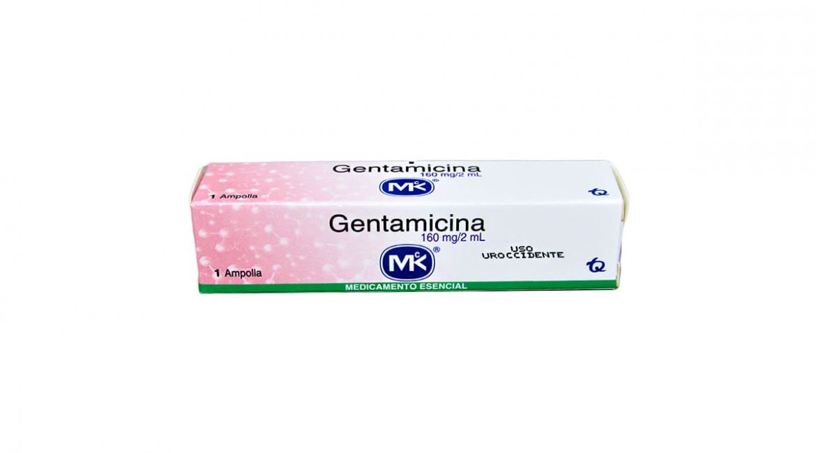 Gentamicina MK 160 mg amp. * 2 mL 2 Gentamicina MK 160 mg amp. * 2 mL