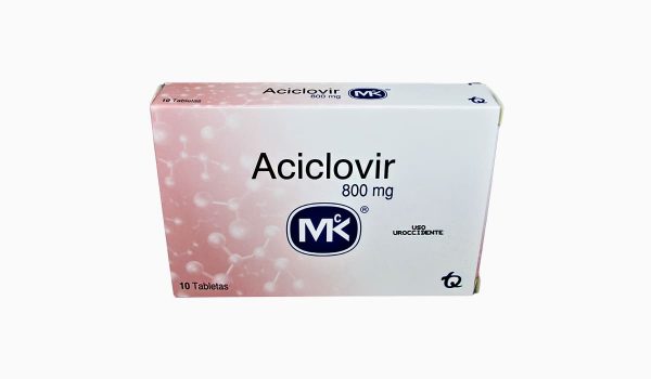 Aciclovir MK 800 mg * 10 tabl. TECNOQUIMICAS