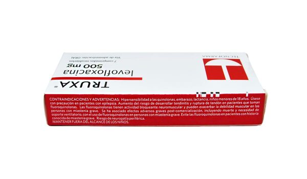 Truxa 500 mg * 7 comprim. - Imagen 2