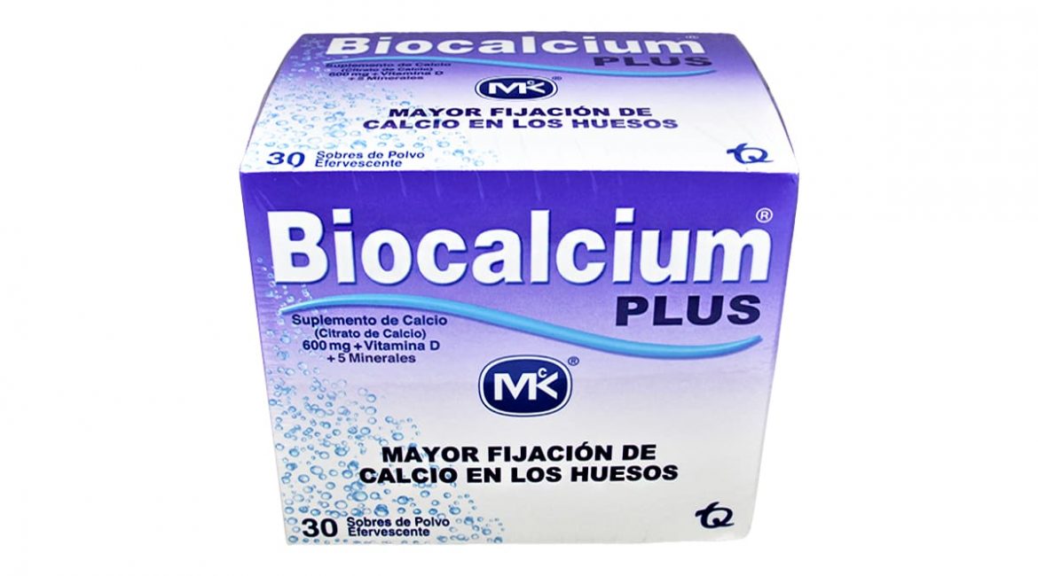 Biocalcium + D MK en polvo * 30 sobres