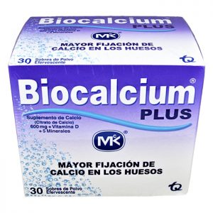 Biocalcium + D MK en polvo * 30 sobres