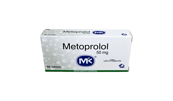 Metoprolol MK 50 mg * 30 tabl. TECNOQUIMICAS