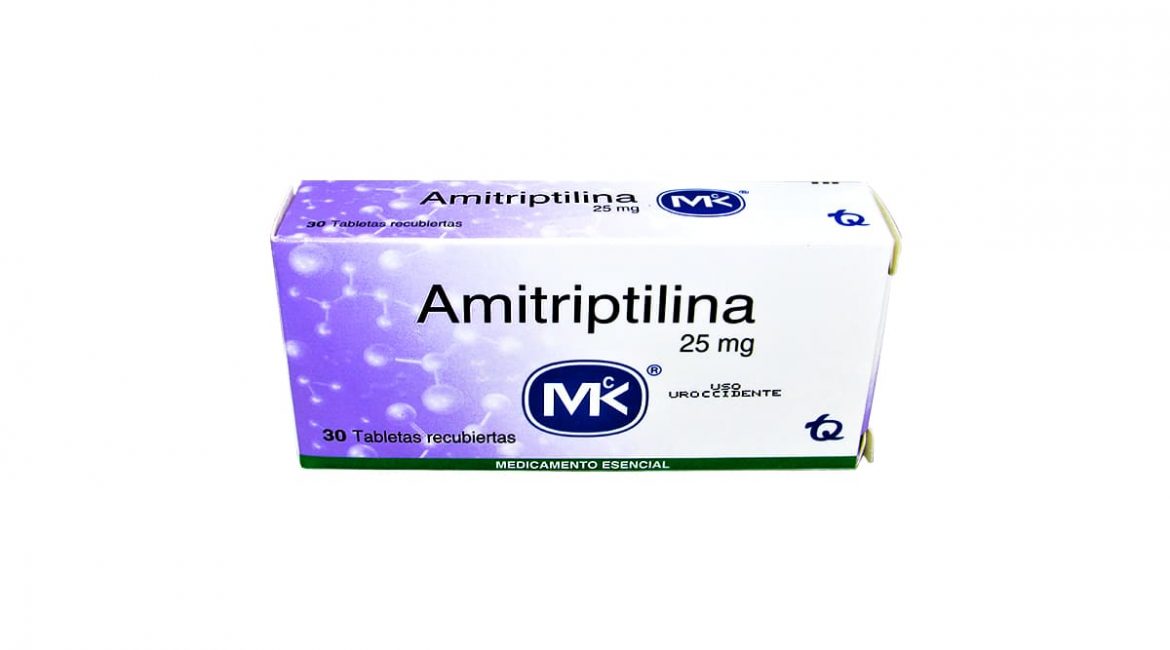 Amitriptilina 25 mg * 30 tabl. recub. MK