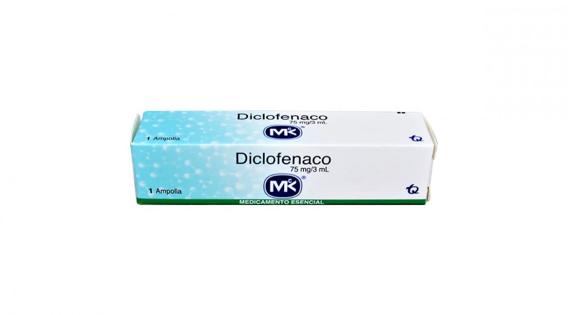 Diclofenaco MK 75 mg/3 mL amp.