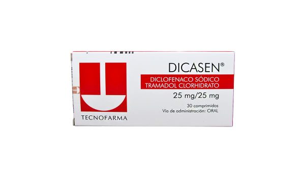 Dicasen 25/25 mg * 10 comprim.