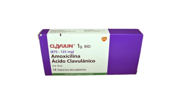 Clavulin 1 gr. * 14 tabl. GLAXO SMITH KLINE