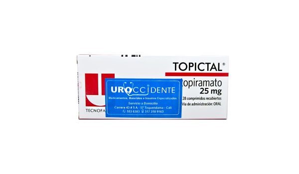 Topictal 25 mg * 28 comprim.