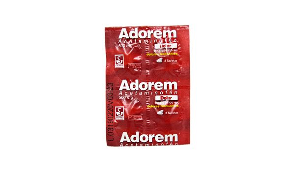 Adorem 500 mg * 4 tabl.