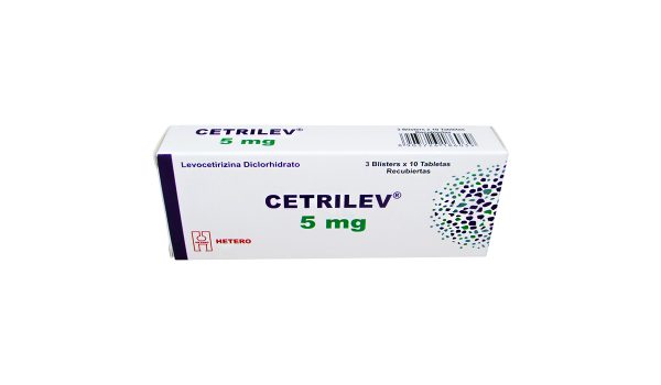 Cetrilev 5 mg * 30 tabl.