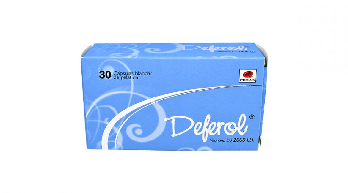 Deferol 2000 UI * 30 caps.