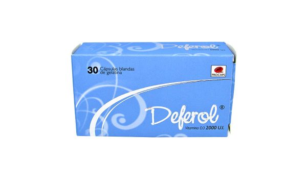 Deferol 2000 UI * 30 caps.