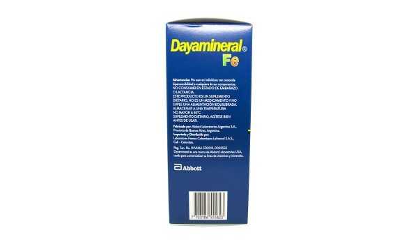 Dayamineral FE jarabe * 240 mL. - Imagen 2