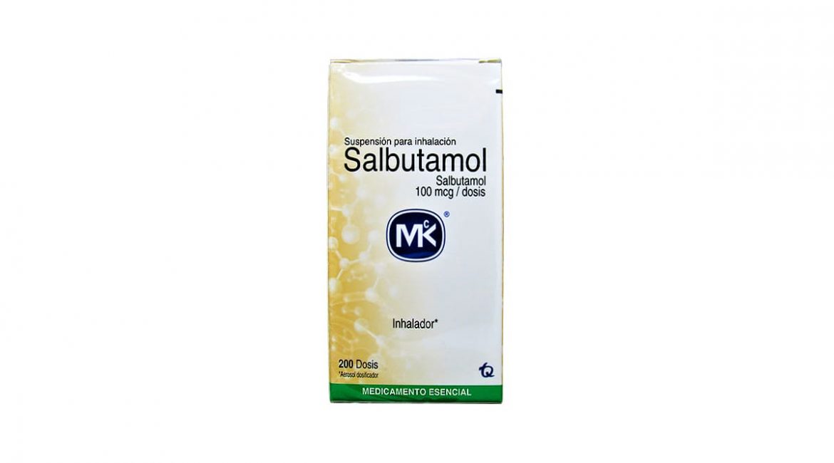 Salbutamol MK 100 mcg. inhalad. * 200 dosis