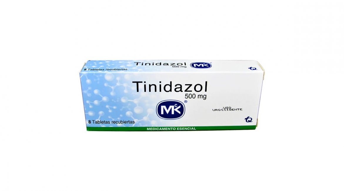 Tinidazol MK 500 mg * 8 tabl.