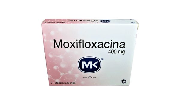 Moxifloxacina MK 400 mg * 7 tabl. TECNOQUIMICAS