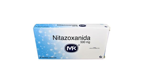 Nitazoxanida MK 500 mg * 6 tabl.