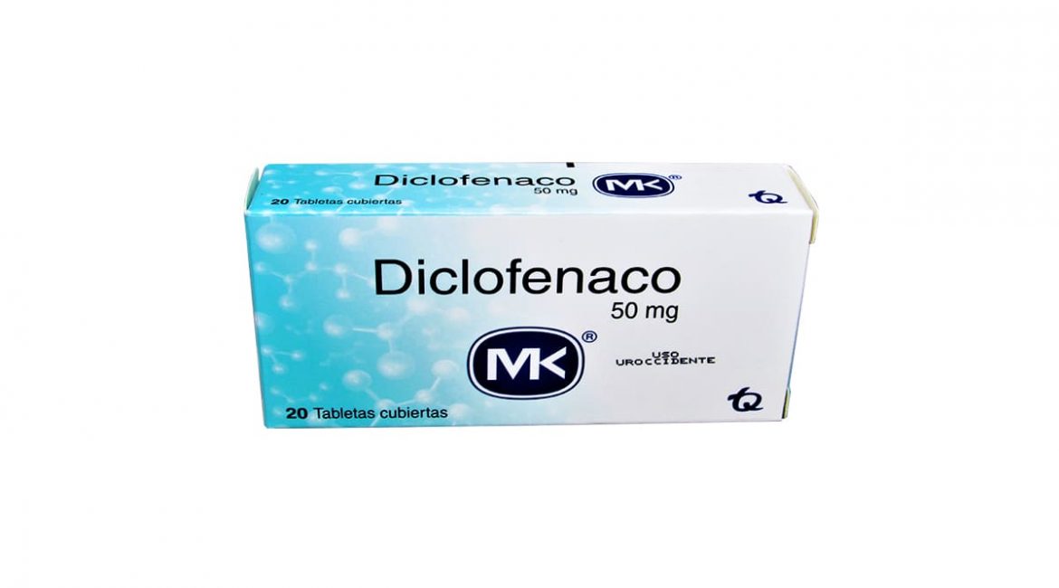 Diclofenaco MK 50 mg * 20 tabl.